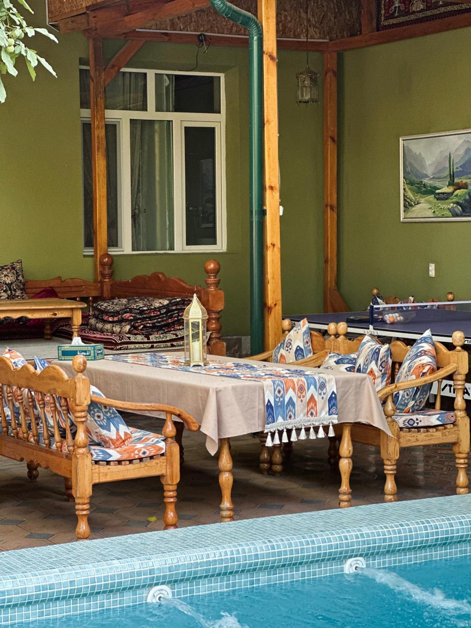Green Yard Boutique Guesthouse Tashkent Esterno foto
